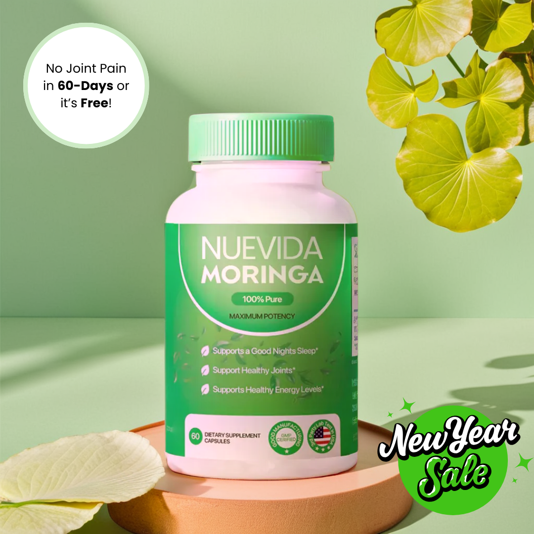 NueVida Moringa Capsules - New Year Sale