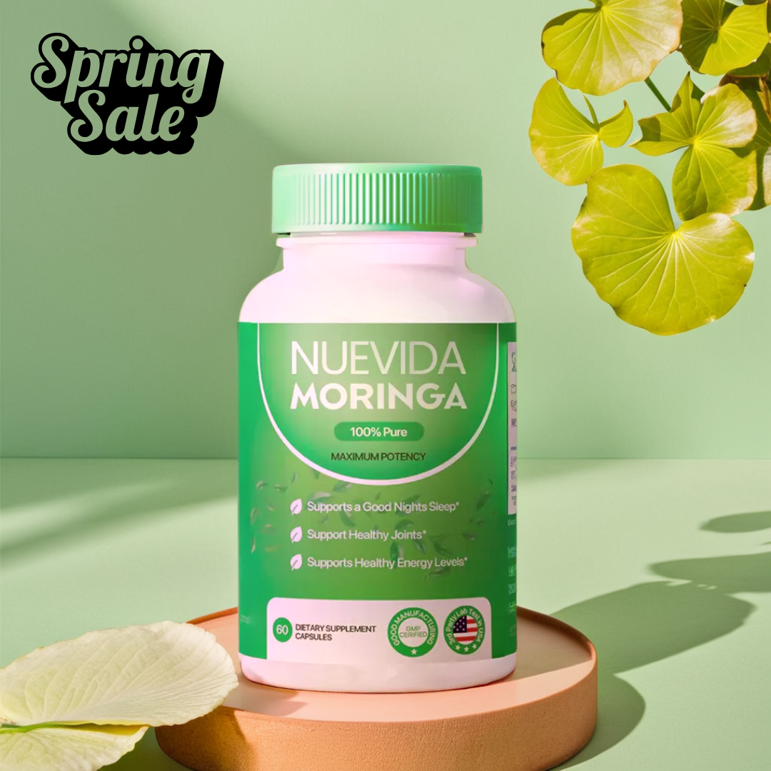 NueVida Moringa Capsules - Spring Sale