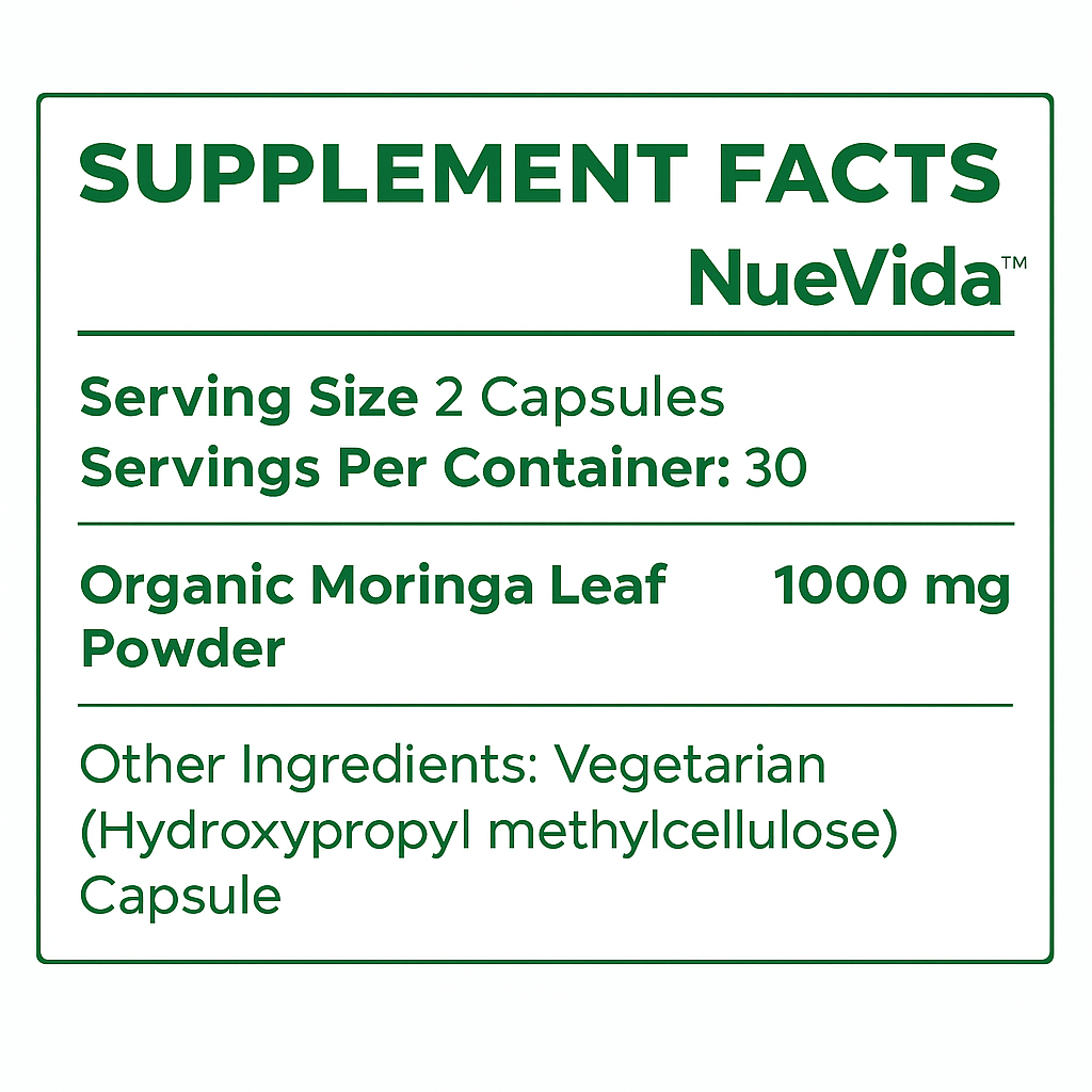 NueVida Arthritis Relief Moringa - Summer Sale